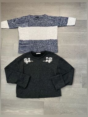 Mango & Zara sweaters